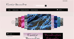 Desktop Screenshot of elasticparadise.com